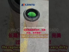 LANTU camión filtro de aire reemplazado el filtro interior se ve como el nuevo
