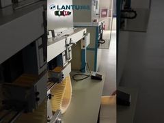 Proceso de plisado del filtro de aire de alta eficiencia Lantu
